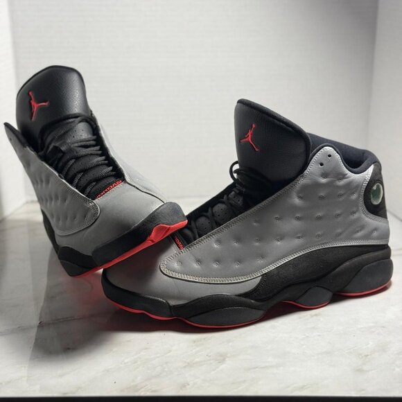 Jordan 13 Reflective Silver Great Condition non-og box sz: 12 - Picture 4 of 10